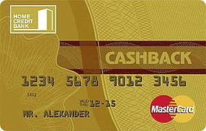 Кредитная карта CashBack Gold Хоум Кредит банка